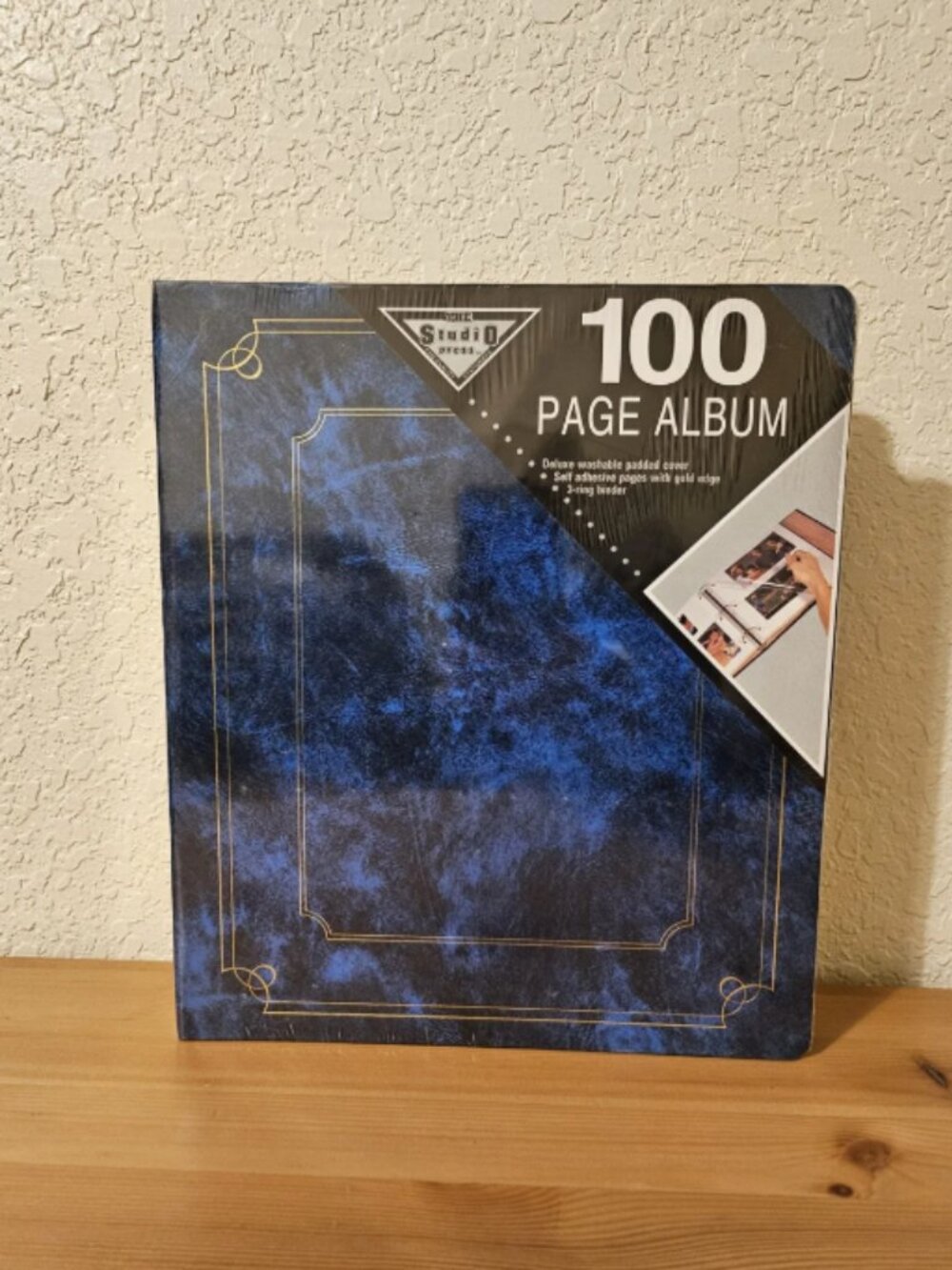 1980S Blue 100 Page Photo Album